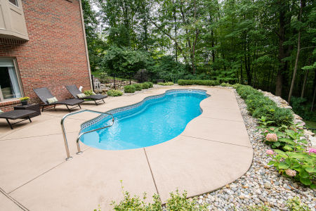 Pool Deck Washing